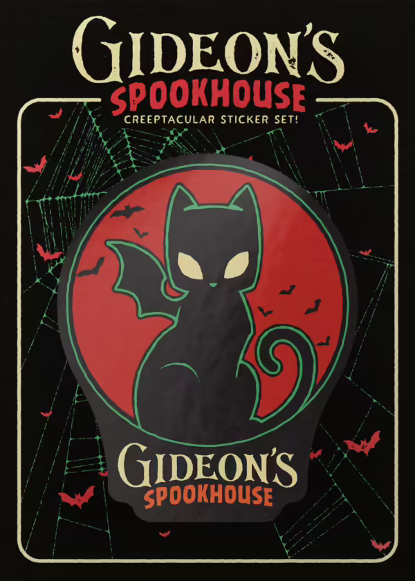 Gideon's Spookhouse Sticker Pack 1 - Image 3