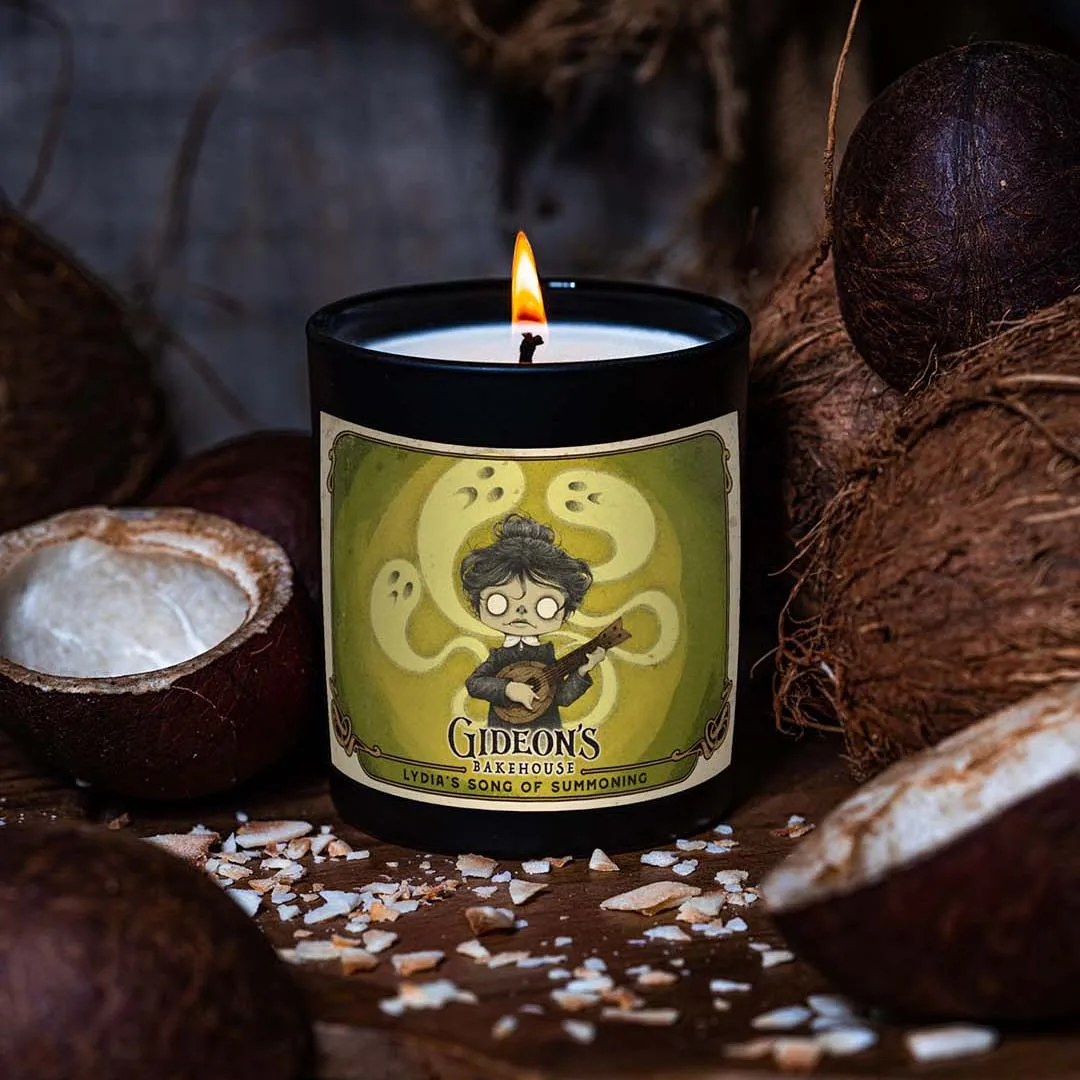 Lydia's Summoning Song Candle - Gideon's Merch