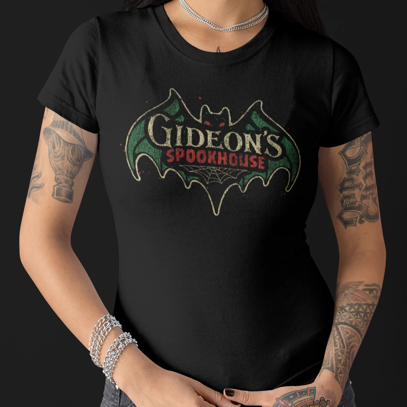 Gideon Bandmerch Gideon's Spookhouse Limited Shirt - Gideon's Merch